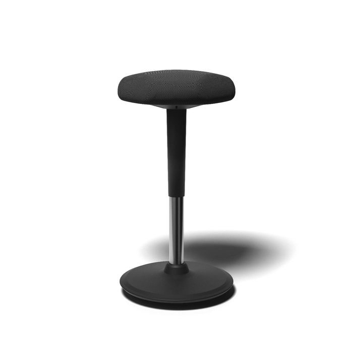 Stoo® Triangle aktiivituoli - Matala 47 - 67 cm, musta runko
